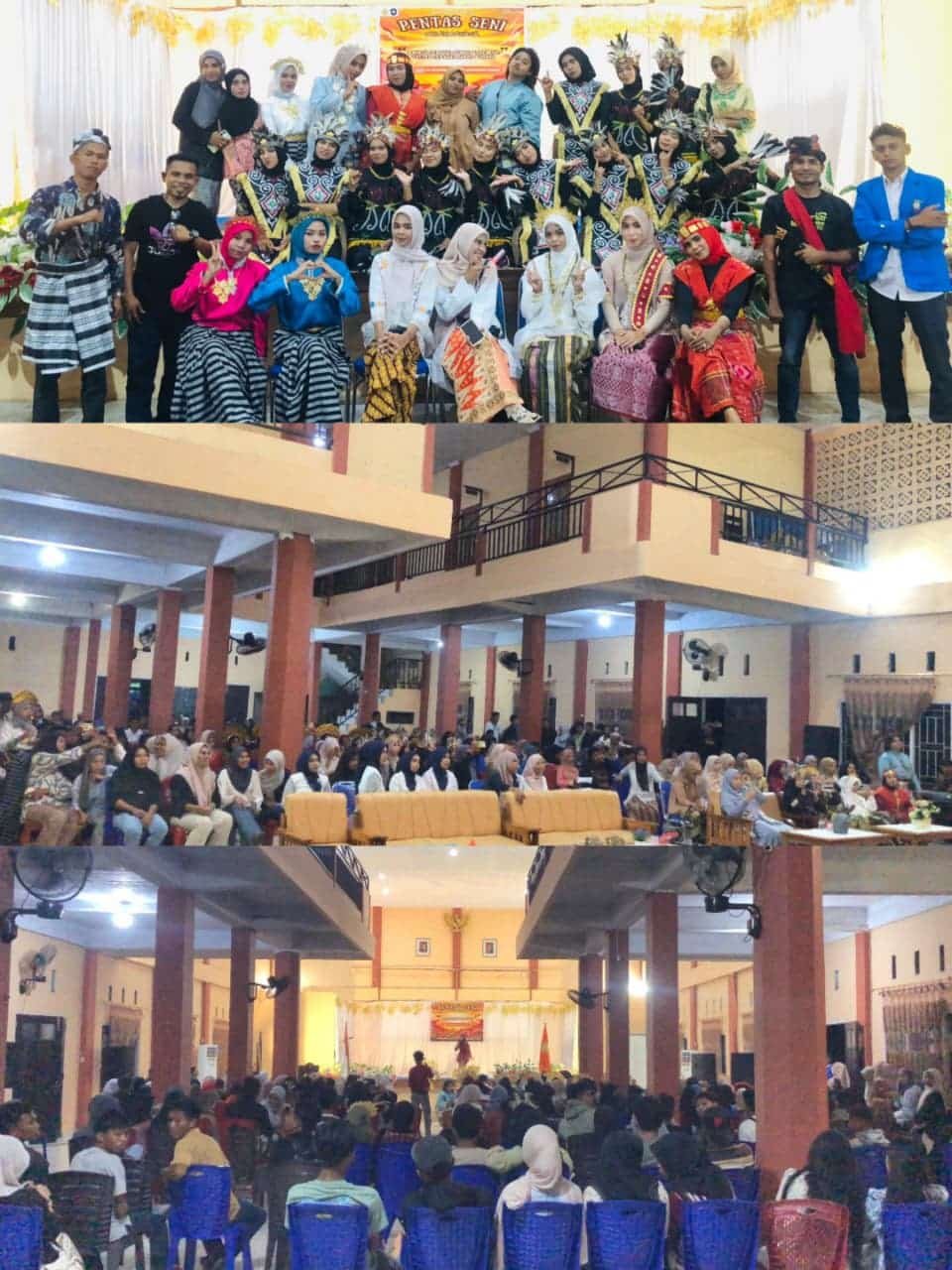 BEM FAKULTAS SASTRA UNIQBU GELAR PENTAS SENI BULAN BAHASA