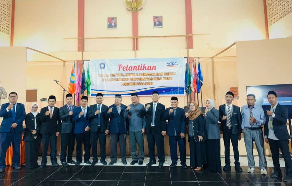 Pelantikan 13 Pejabat Baru UNIQBU 2024