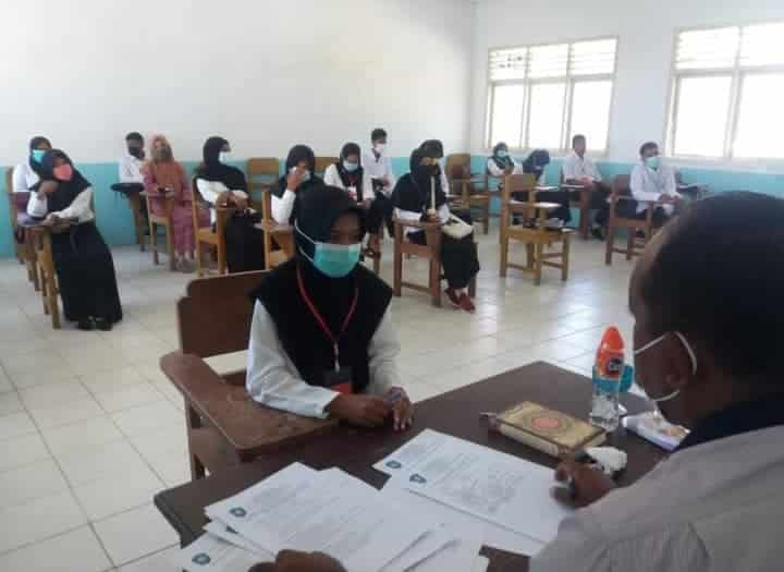 Pelaksanaan Tes Seleksi Penerimaan Calon Mahasiswa Baru Universitas Iqra Buru Gelombang I T.A 2021/2022