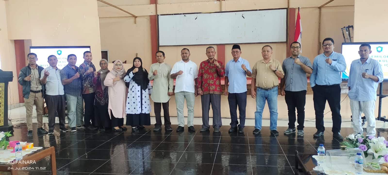 Semiloka Kurikulum Universitas Iqra Buru Tahun 2024
