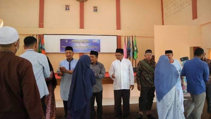 Universitas Iqra Buru Gelar Acara Halal Bi Halal (Tahun 1442 H/2021 M)