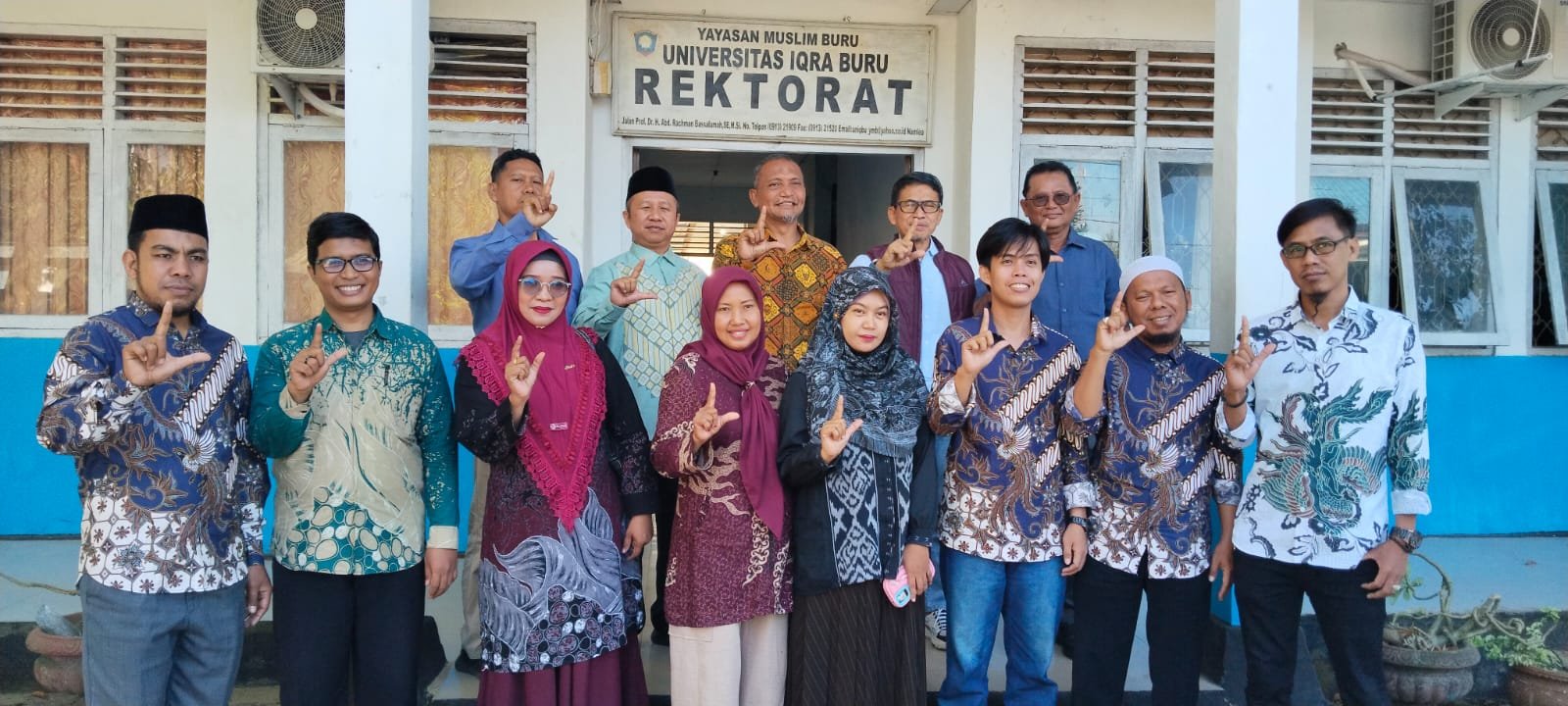 Visitasi Asesmen Lapangan Prodi KPI Universitas Iqra Buru