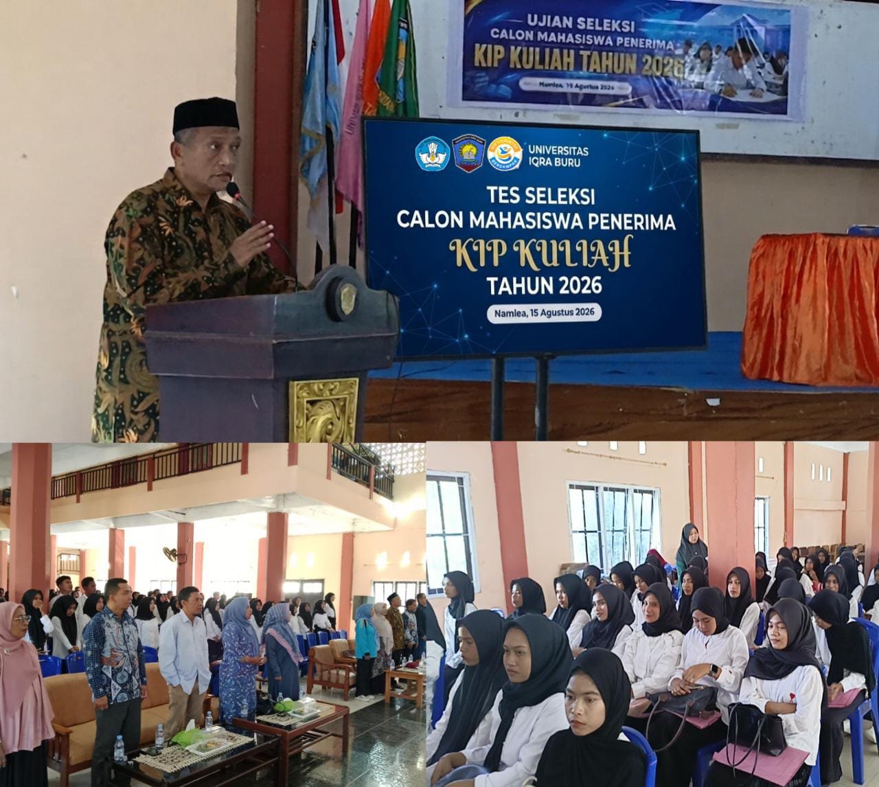 Universitas Iqra Buru Gelar Ujian Seleksi Calon Mahasiswa Penerima KIP Kuliah Tahun 2026